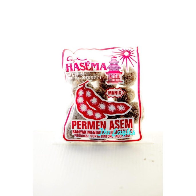 

Permen Asem HASEMA 75gr asin manis Tradisional manisan buah asam cita - manis