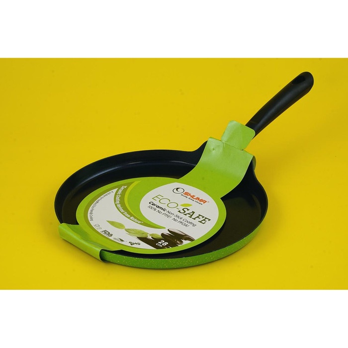 Promo Eco Safe Nonstick Ceramic Pancake Pan 28Cm Shuma