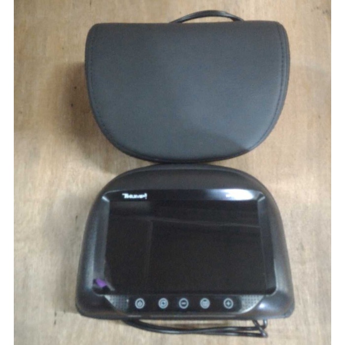✅New Ori Headrest Monitor / Tv Jok Mobil Model Bulat Terbaru
