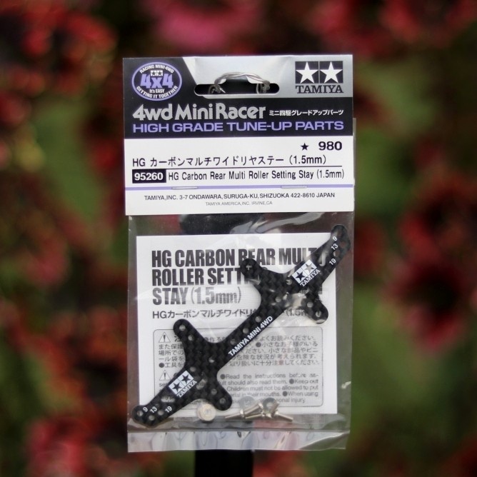 Tamiya 95260 Hg Carbon Rear Multi Roller Setting Stay Ready