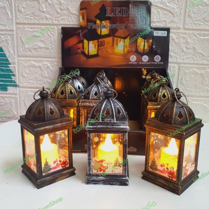 

Lentera Natal Lilin Led Portable Kado Hiasan Natal Murah Souvenir Limited Edition
