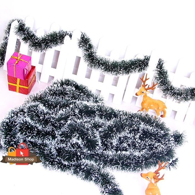 

Slinger Putih Salju Natal Murah Tinsel Dekorasi Natal Selinger Putih Pengiriman Cepat