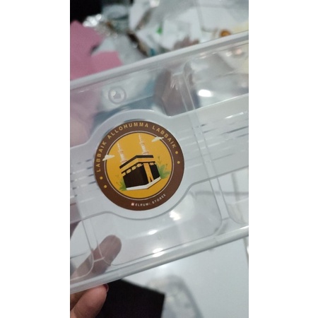 

Sticker Cutting Bulat Umroh Gift Kakbah Haji