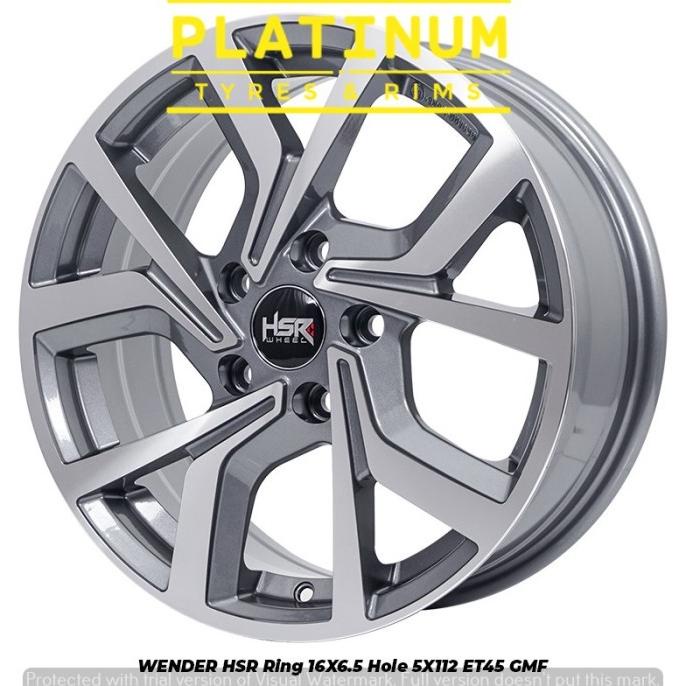 VELG RACING MOBIL ERTIGA LIVINA NEW APV RING 16 TYPE HSR WENDER R16