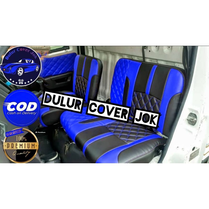 sarung jok lapis jok cover jok grand max pick up - sarung jok mobil grand max pick up - bungkus jok 