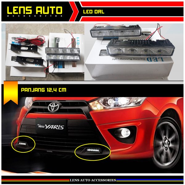 Led DRL Lampu DRL all new yaris TRD