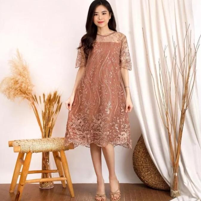 Natal // Dress Alea/Dres Natal/Dres Remaja/Dres Wanita Model Baru/Dres/ Terbaik