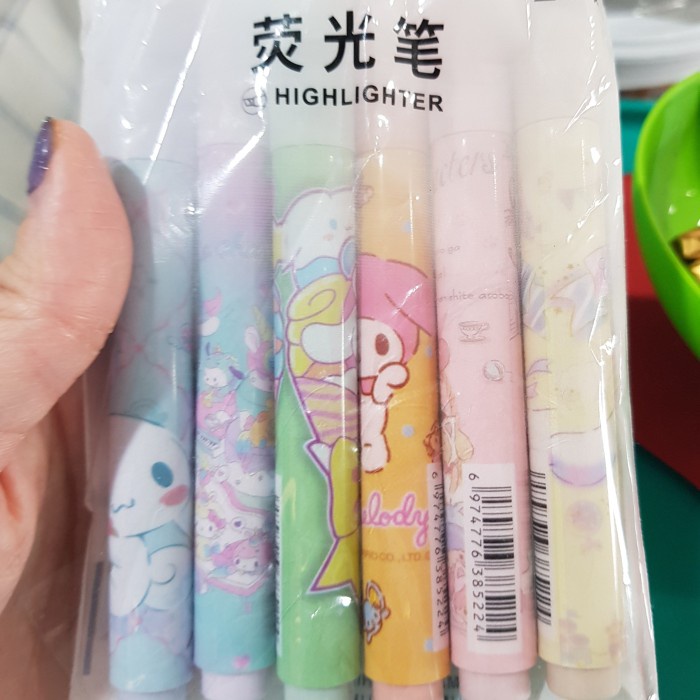 

TERLARIS Highlighter sanrio set