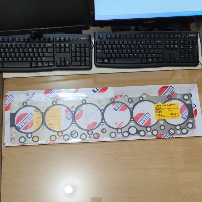 CMPS 1-11141196-1 GASKET CYLINDER HEAD 6BG1T PACKING HEAD ZAXIS 200