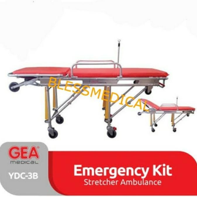 Stretcher For Ambulance Car Gea Ydc-3B/Tandu Ambulan Gea Ydc 3 B Ydc3B