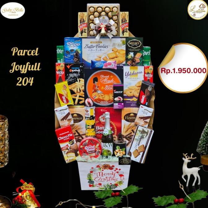 

Joyful 204 Parsel Natal Hampers Snack Parsel Tahun Baru Hadiah Natal Storetansel_