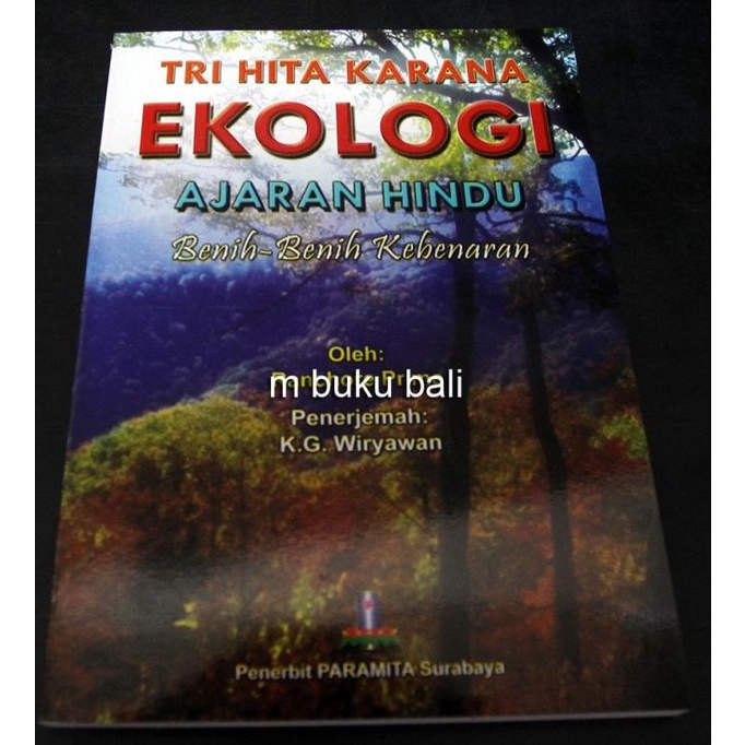 Ready oke] Tri Hita Karana Ekologi Ajaran Hindu - buku bali