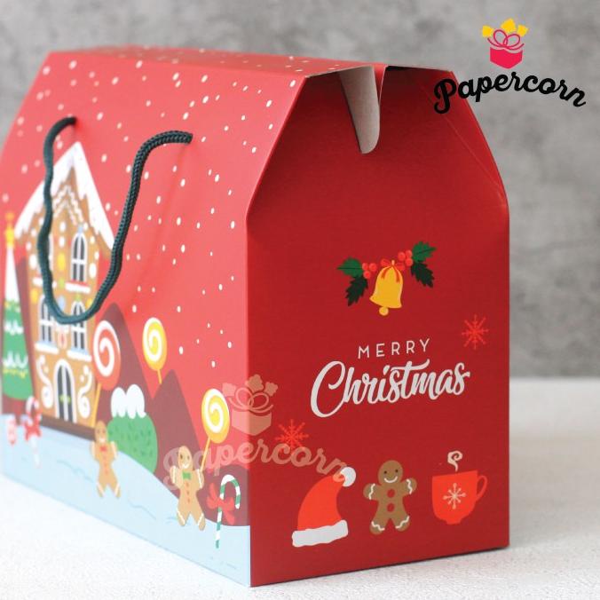 

{CHR} Gable Box Christmas uk 24 x 12 x 20 cm TERLARIS