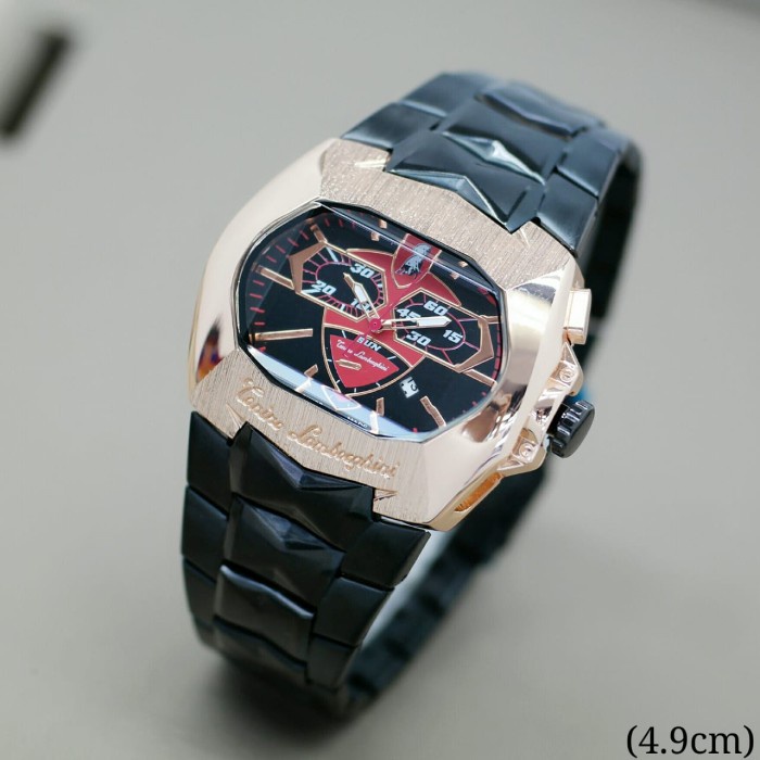✅New Ori Jam Tangan Pria Lamborghini Original Water Resistant/Anti Badai Tali Diskon