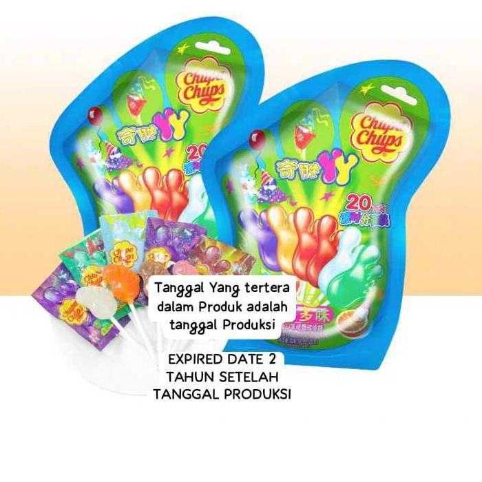 

Media Permen Chupa Chups Gagang Mix Fruit isi 20 pcs MD003