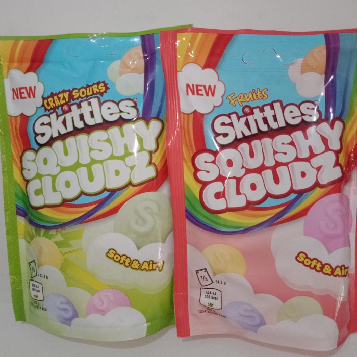 

Skittles Squishy Cloudz