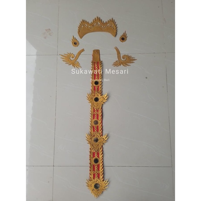 populer] 1 Set Lidah Rangda Ukir Bahan Solex Atribut Rangda Leak Kerajinan Bali