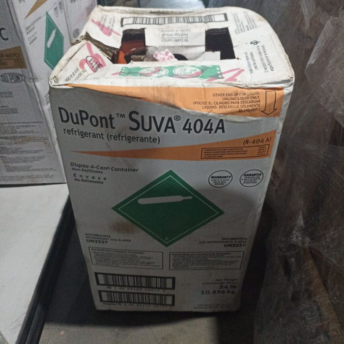 Open DS] Freon R404 DuPont USA 10,9 kg