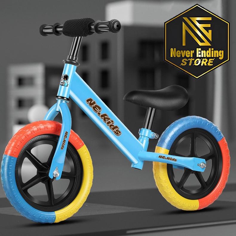 Big Sale Sepeda Balance Bike Pushbike Nekids Keseimbangan Anak Roda 2 Umur 2 3 4 5 6 Tahun Perempuan Laki Laki Promo