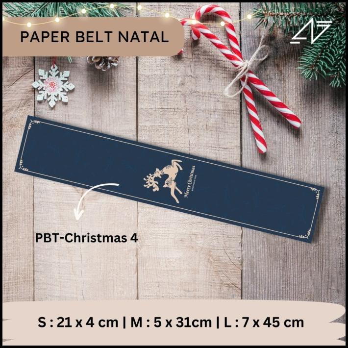 

TERMURAH PAPER BELT NATAL MERRY CHRISTMAS PAPER SLEEVE PACKAGING NATAL !!!!!!