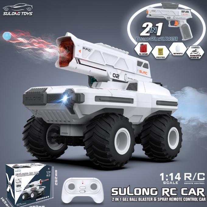 Mainan Anak RC 2in1 Spray & Gel Bluster Sulong Car