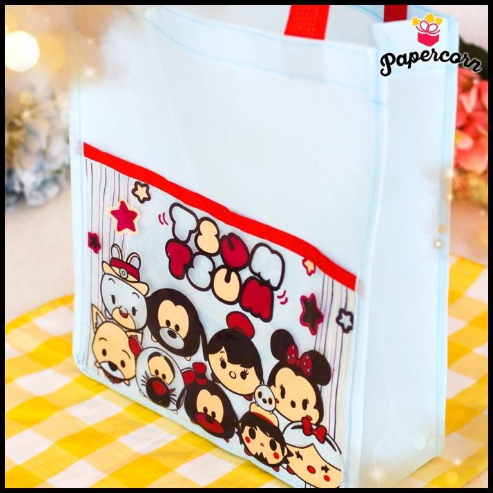 

TERMURAH 5 PCS TAS SPUNDBOND ULANG TAHUN ANAK MOTIF TSUM-TSUM