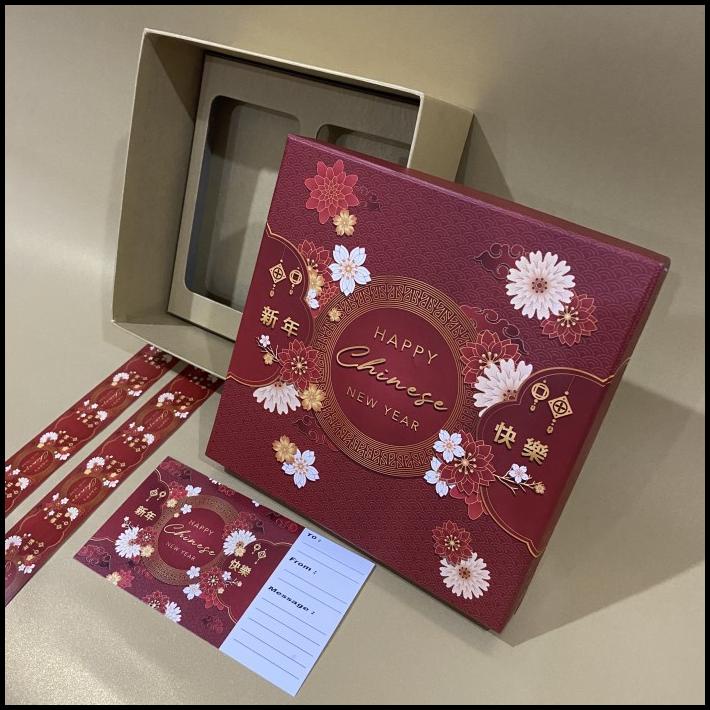 

BEST DEAL BOX IMLEK/ HAMPERS/ BOX HANTARAN IMLEK/ GIFT BOX/ BOX KUE KERING/