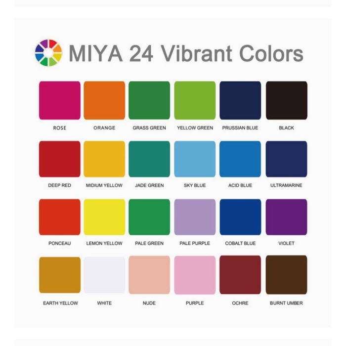 

MIYA HIMI GOUACHE 24 WARNA COLORS 30ML 30 ML ORIGINAL TERBARU