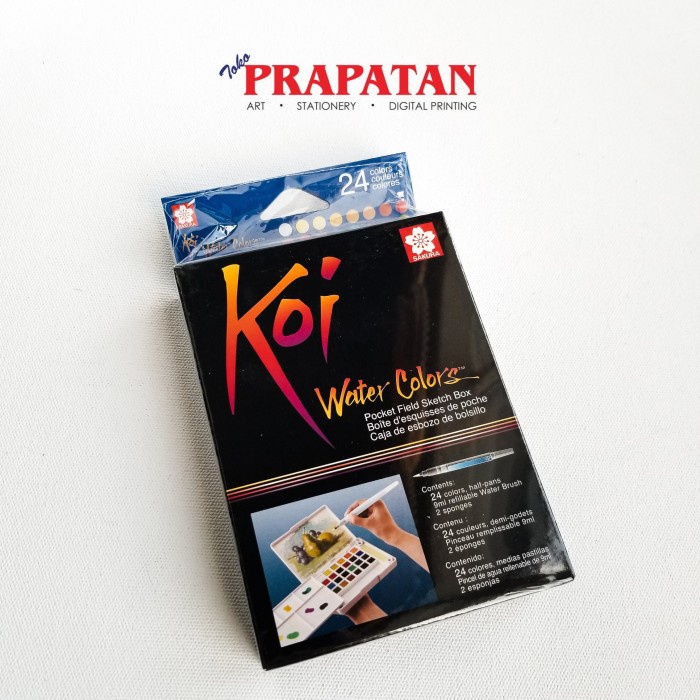 

Terlaris Sakura Koi Water Color 24 Warna Promo Terbaru