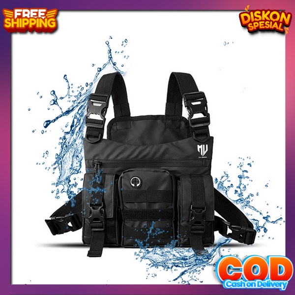 Chastbg Ring Bags Original Outdoor Rig Tass Premium Multifungsi Buffback Rompi Murah Healing Tad Nai