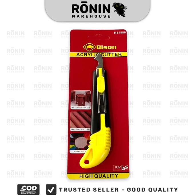 

(:(:(:(] BISON Acrylic Cutter Pisau Akrilik Mika Plastik HPL Plastic