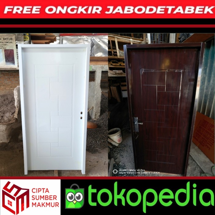 PINTU UTAMA / PINTU KAMAR TIDUR BAJA ALESSA JL STEEL ECO 08