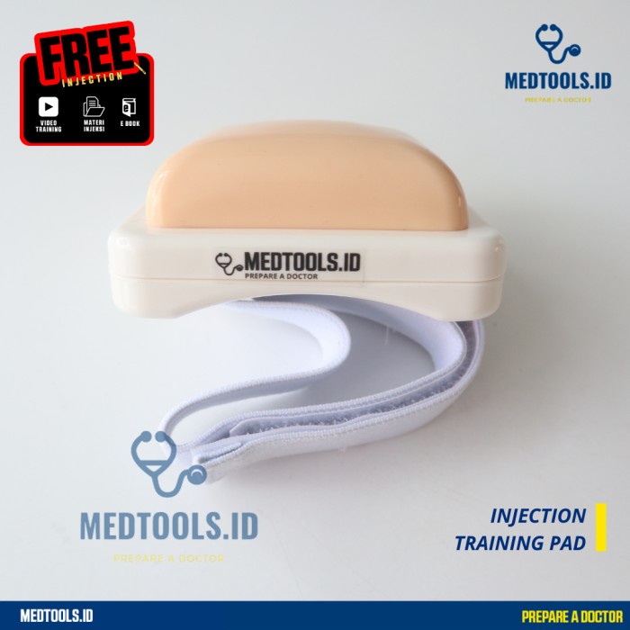 Promo [Medtools.Id] Injection Training Pad / Silicone Injection Pad
