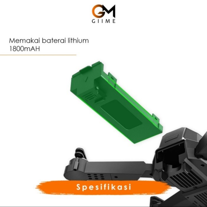 Giime Drone P3 4K Hd Dual Camera Autofocus