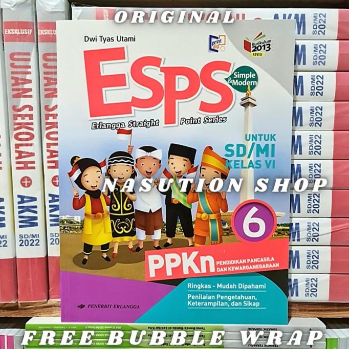 

SALE Buku ESPS PPKN kelas 6 SD Erlangga Termurah