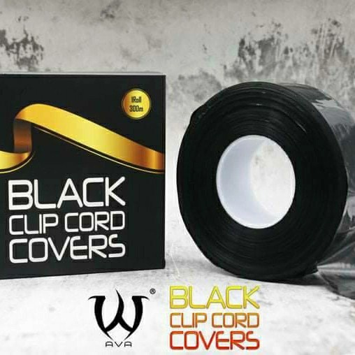 

Black Clip cord Sleeves (AVA)