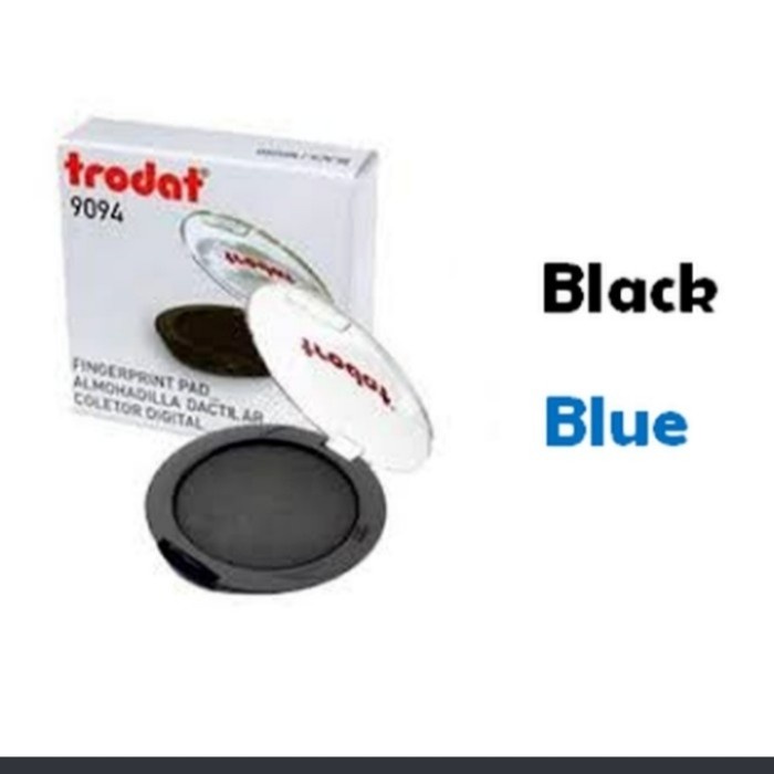 

New Tinta Cap Sidik Jari Trodat Pad 9094(Hitam ,Biru) Free Ongkir