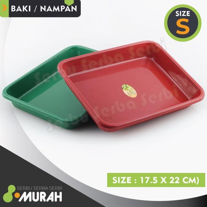 ```````] Baki / Nampan Plastik Baki Plastik AR SMALL - 101 - Kotak Penyimpanan