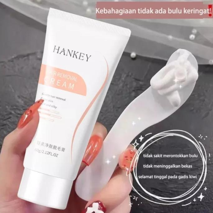 Penghilang/Perontok Bulu /HANKEY Hair Removal Cream Area Intimate ASLI