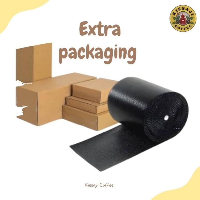 

DUS & BUBBLE WRAP EXTRA PACKAGING TAMBAHAN KIESAJI COFFEE