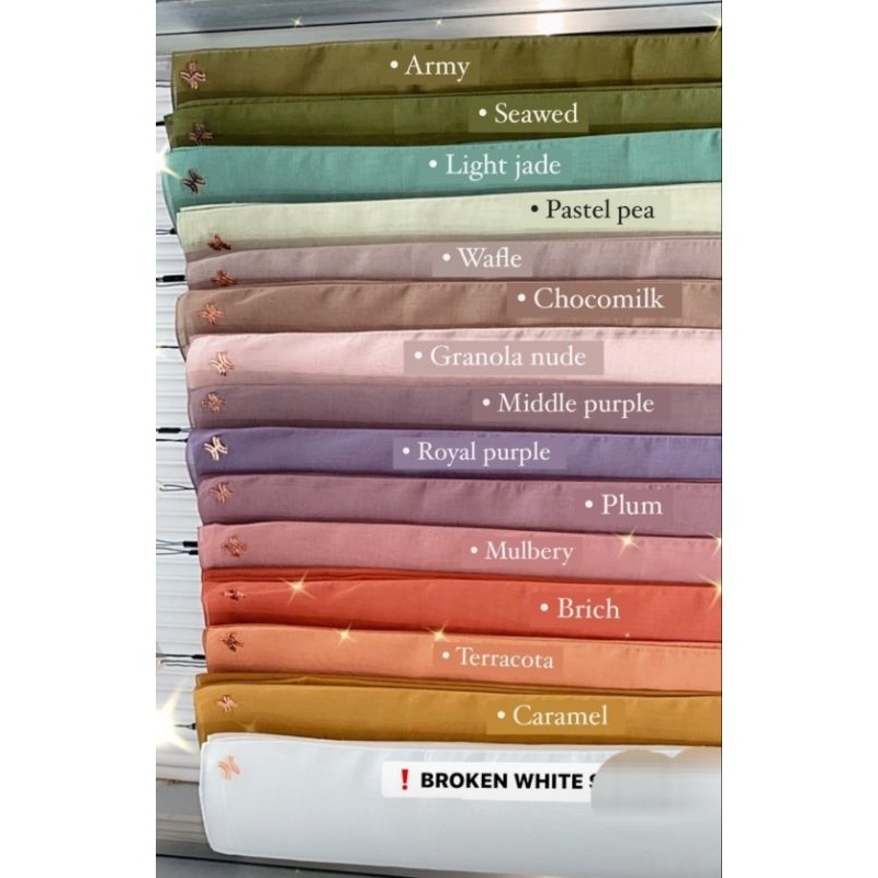 STYLISH HIJAB DAILY HIDAHASAN Plain paris everyday scraft