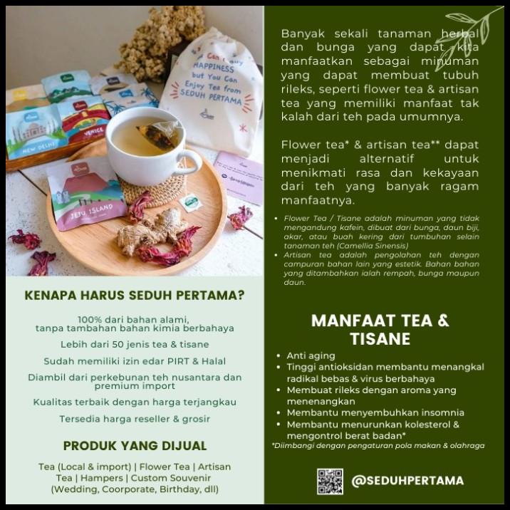 

BEST DEAL DRIED JASMINE TEA / BUNGA MELATI KERING / WHITE JASMINE