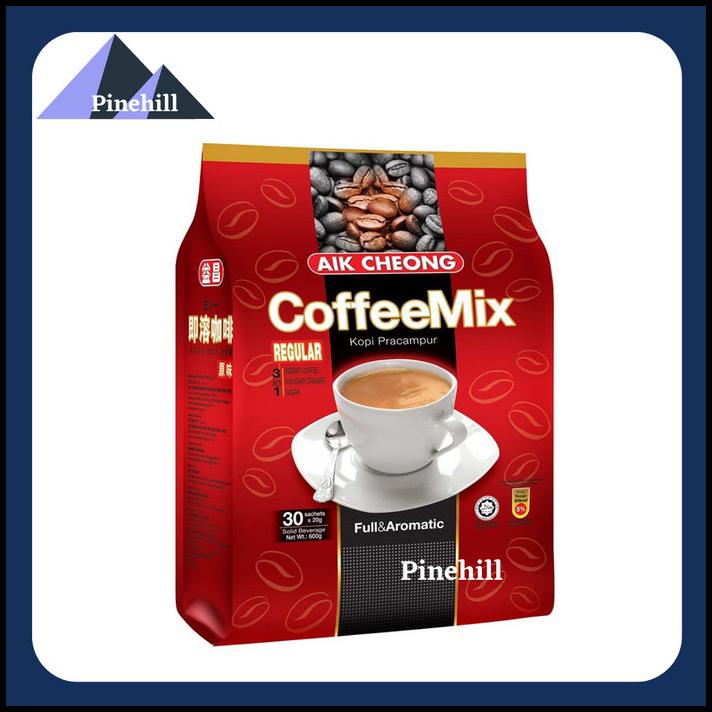 

HOT DEAL AIK CHEONG COFFEEMIX - AIK CHEONG 3IN1 REGULAR FULL & AROMATIC 600GR !!!