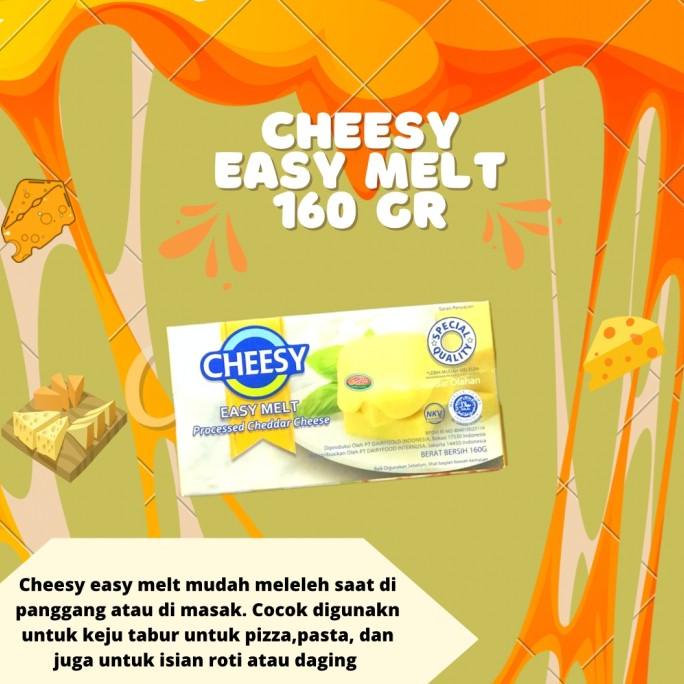 

Ready oke] CHEESY EASY MELT 160 GR