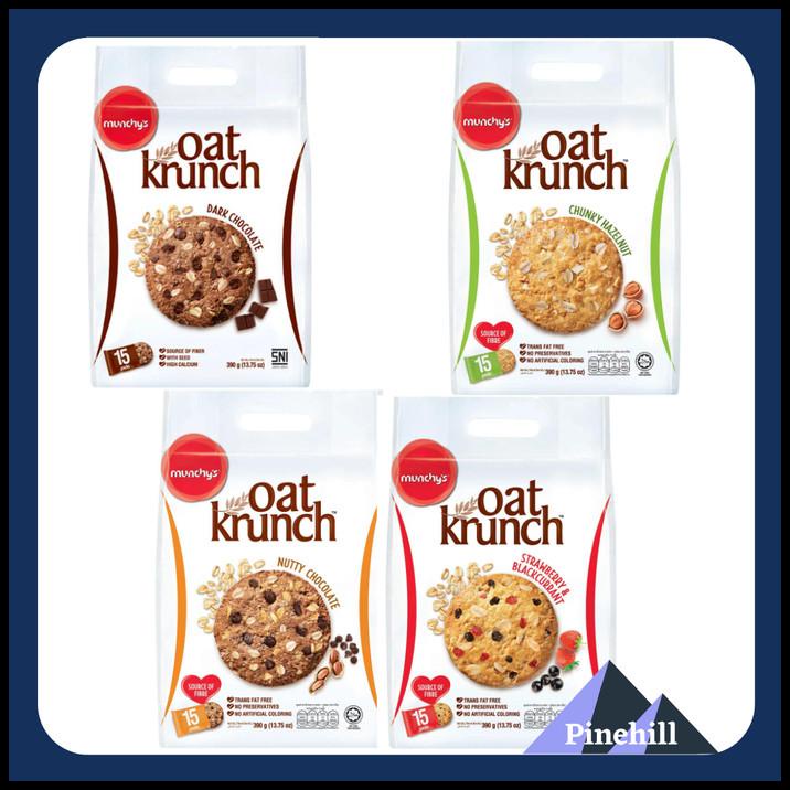 

TERBARU MUNCHY'S OAT KRUNCH DARK CHOCOLATE - MUNCHY BISKUIT GANDUM COKELAT !