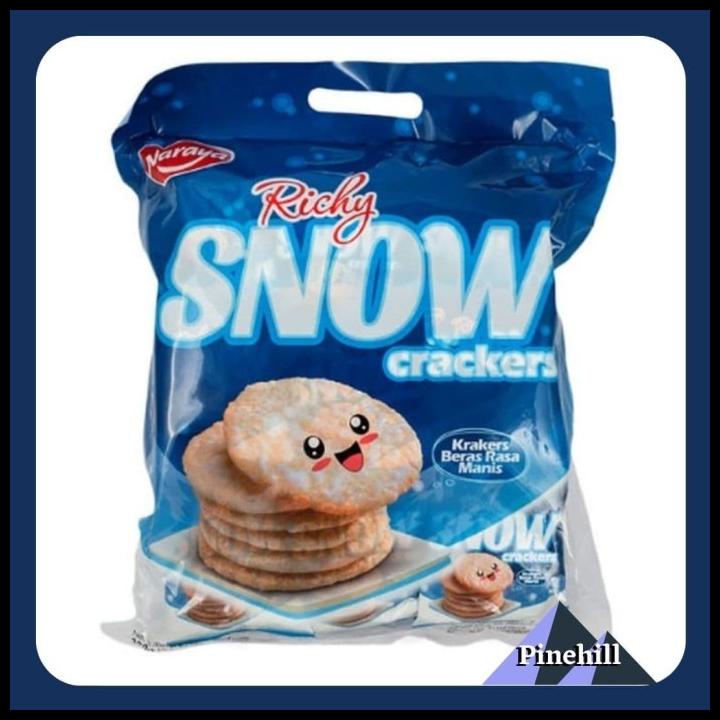 

TERBARU NARAYA RICHY SNOW CRACKERS - KREKER BERAS MANIS