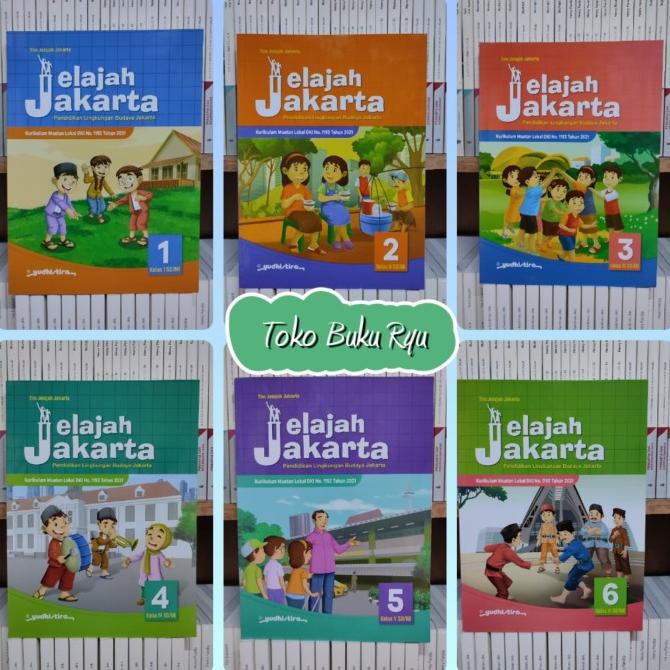 

SALE Buku Jelajah Jakarta Revisi Kelas 1 2 3 4 5 6 SD Yudhistira Termurah