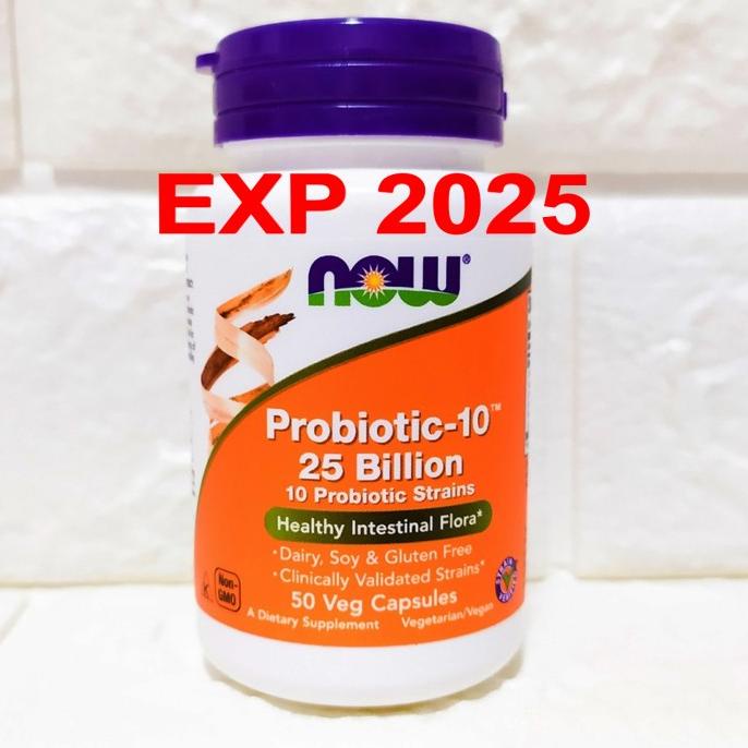 Now Probiotic 10 25 Billion 50 Veg Caps Now Food Foods Probiotic 10 25 Best