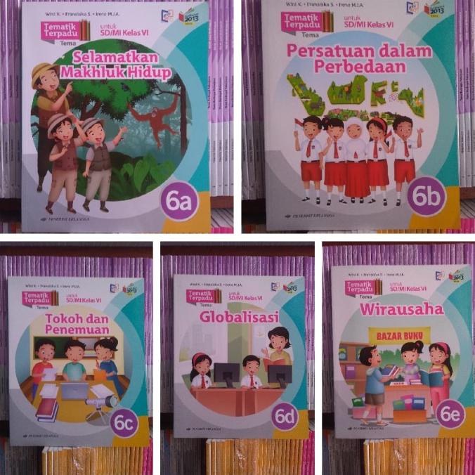 

SALE PAKET TEMATIK KELAS 6 SD K13N semester 1 ERLANGGA Termurah