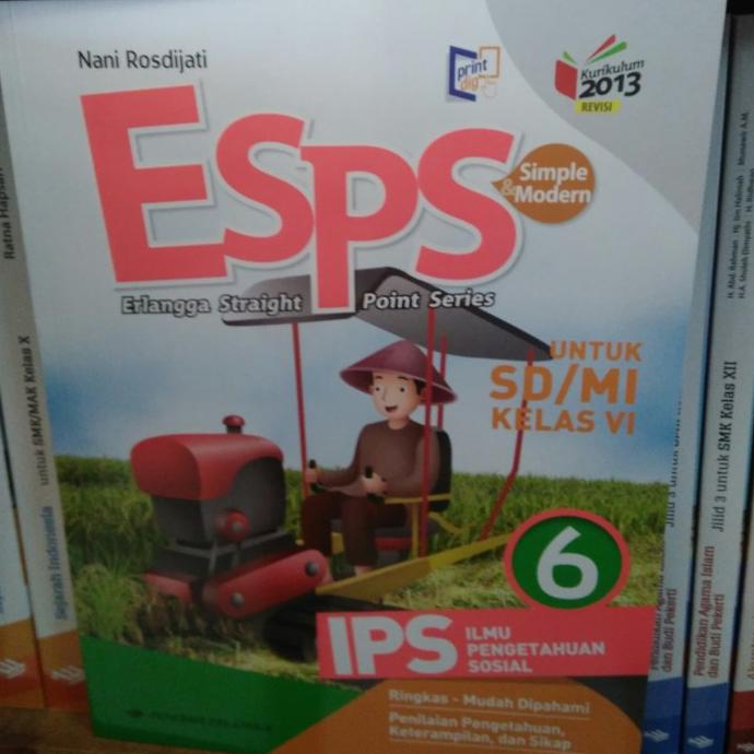 

SALE Esps IPS SD kelas 6 K13 Termurah